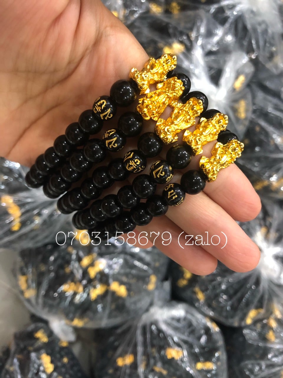 Combo 50 vòng tay Tỳ Hưu Phong Thủy may mắn
