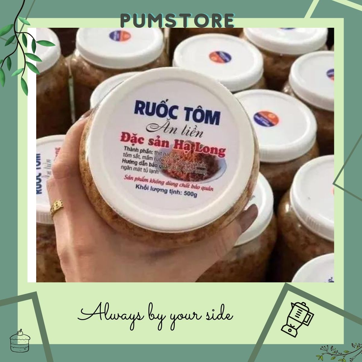 ruốc tôm tép Bà Chanh ăn ngon dễ nghiền