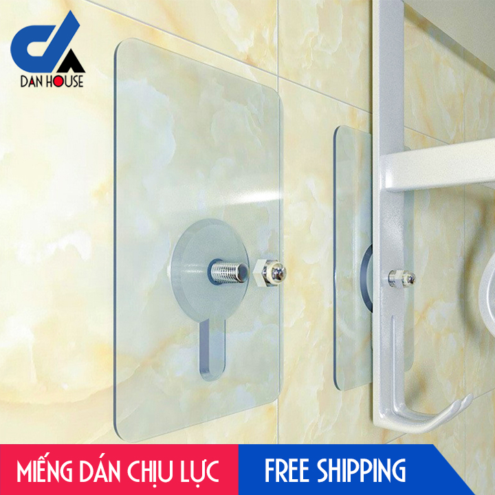 Combo 4 Miếng dán tường treo đồ không cần khoan