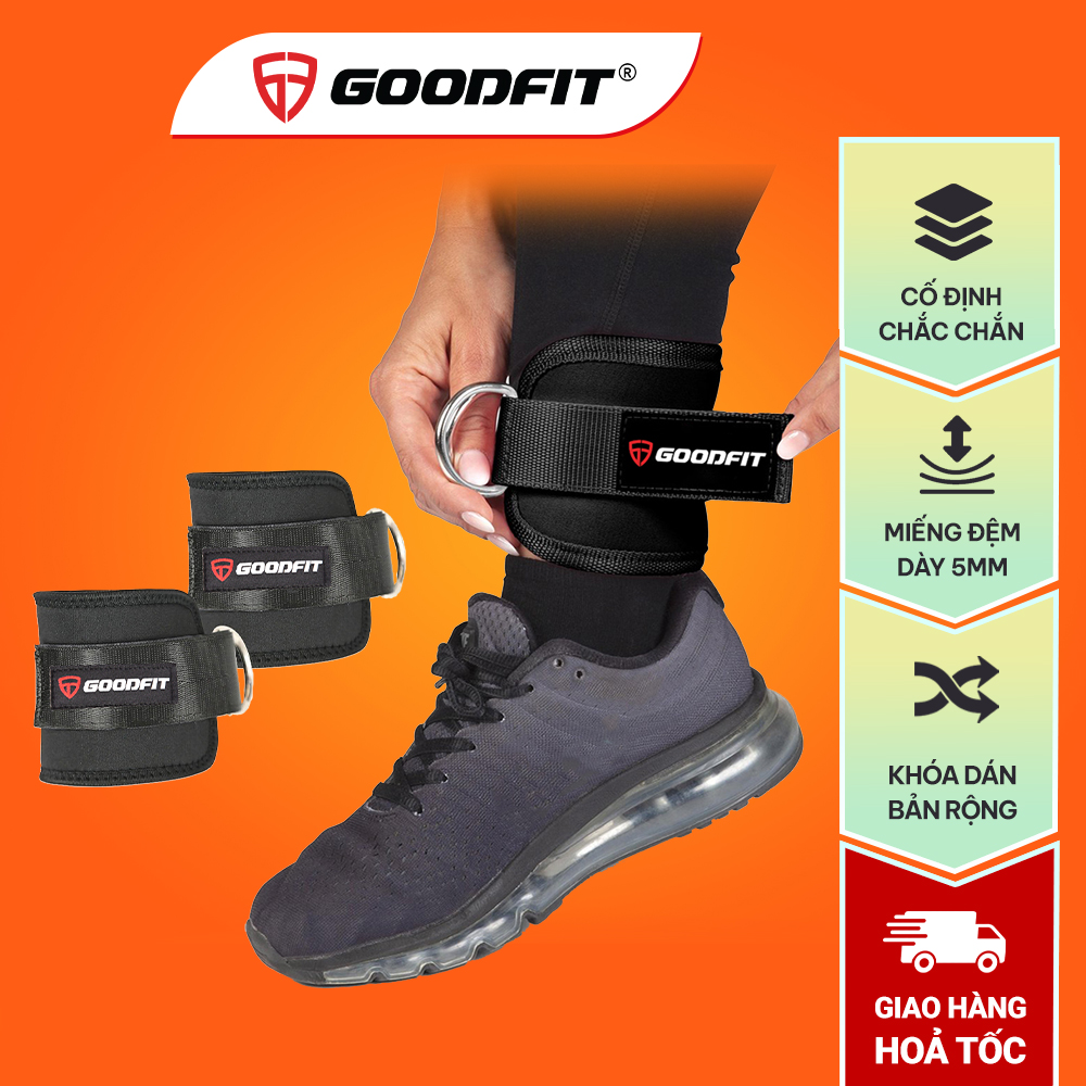 Băng quấn cổ chân, băng cổ chân có móc sắt GoodFit GF615A