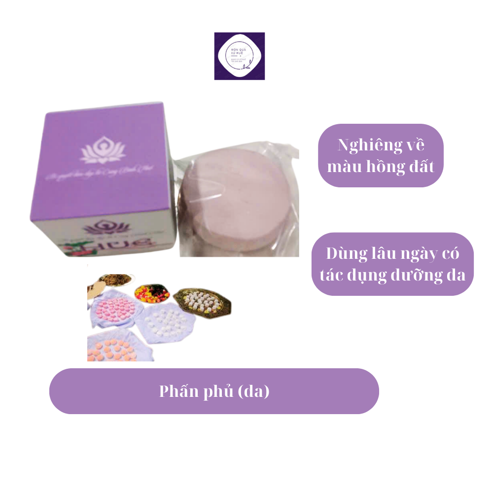 Phấn nụ gia truyền cung đình Huế,tự nhiên,không hóa chất,bí quyết làm đẹp của các hoàng hậu và phi tần xưa - Món quà xứ Huế - 4