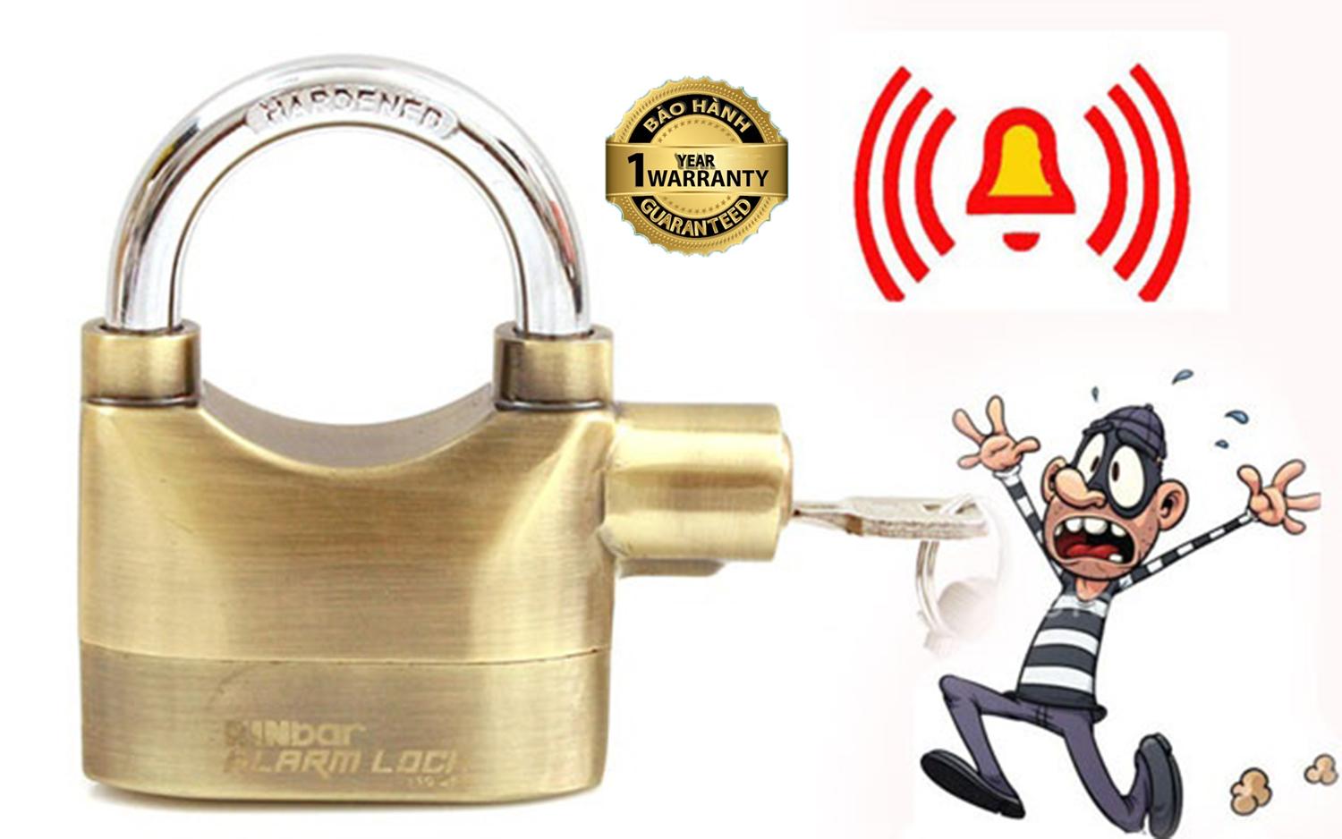 Khóa báo động chống trộm ổ khóa chống trộm thông minh Kinbar Khoa bao dong chong trom thong minh o khoa chong trom coi hu