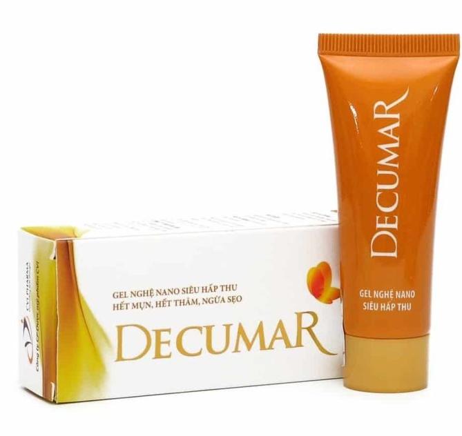 Gel nghệ siêu hấp thu hết mụn, hết thâm, ngừa sẹo Decumar