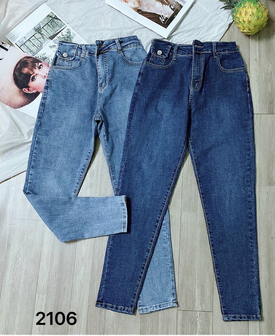 Quần Jean Nữ Dài kiểu Ôm Size Đại Siêu Tôn Dáng-JT
