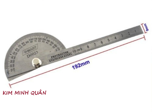 Thước compa chia độ 150mm d0023 cmart