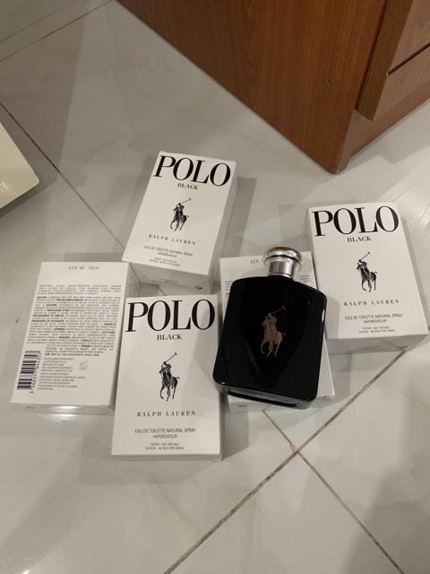 [HCM]Nước hoa tester polo black 125ml (hộp như hình)