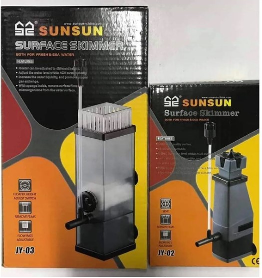 Lọc váng sunsun jy-02 và jy-03 bộ lọc thủy sinh cao cấp