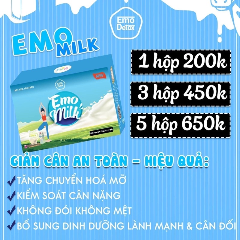 Combo 3hộp emo mikl