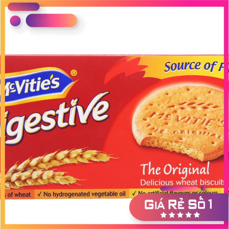 Bánh Quy Lúa Mì Nguyên Cám Truyền Thống Mcvities Nhập Khẩu Uk