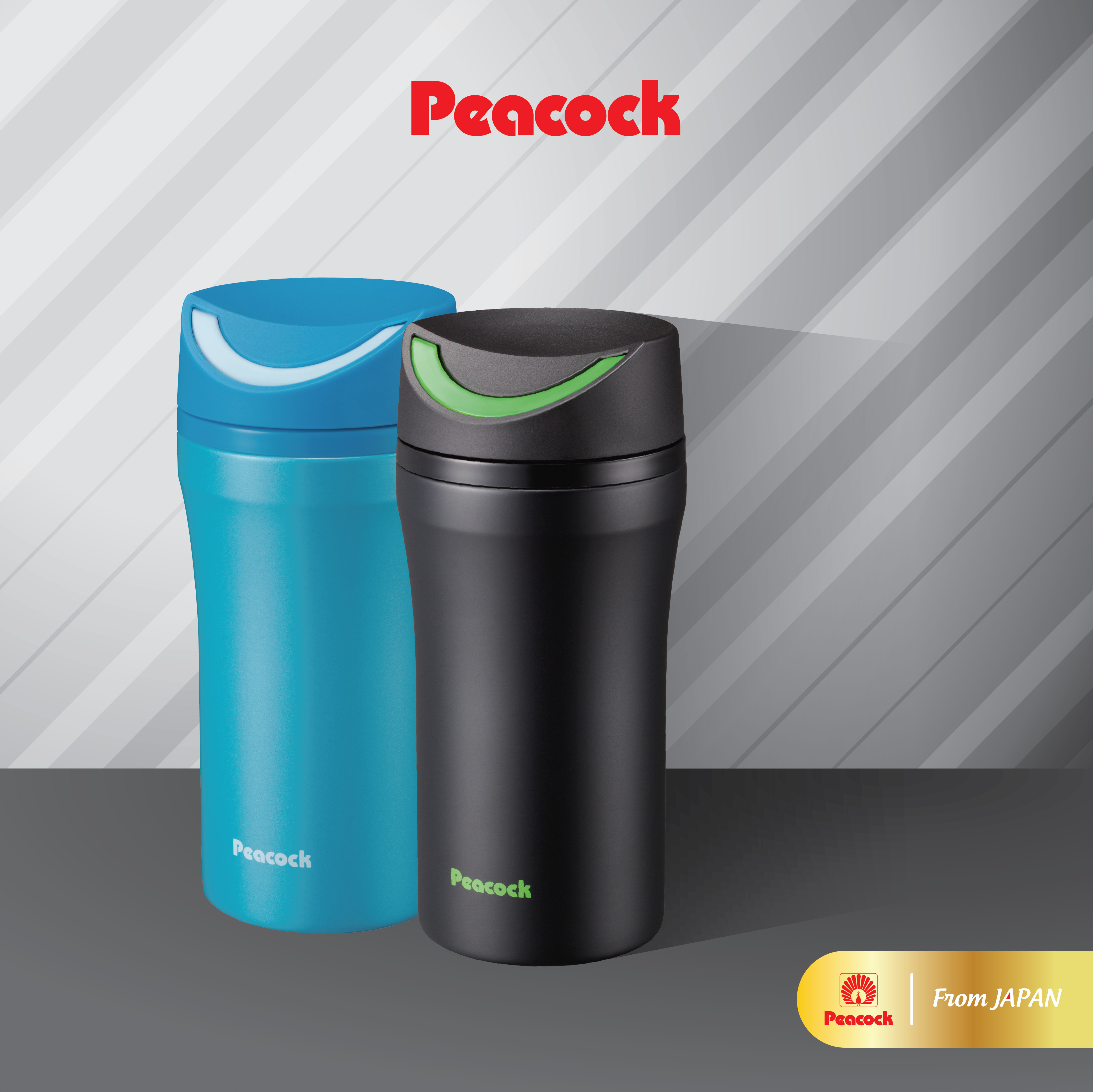 Bình giữ nhiệt peacock 350ml - aat-l35