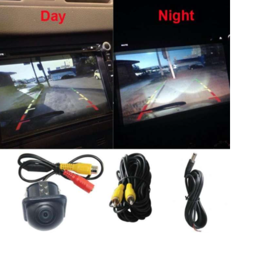 Camera lùi gắn chìm chống nước thẩm mỹ xe hơi Full HD có thang chia vạch camera nấm