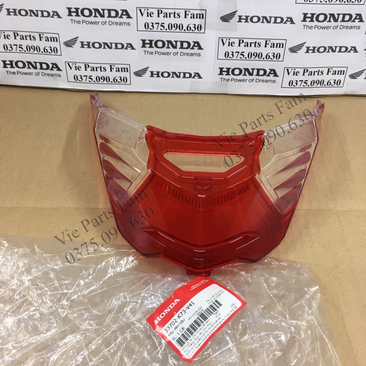 CHỤP ĐÈN HẬU FUTURE 2018-2023/ FUTURE LED, CHÍNH HIỆU HONDA MOTOR VN