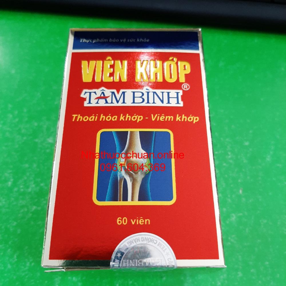 Viên khớp Tâm Bình ( Hộp 60 viên)