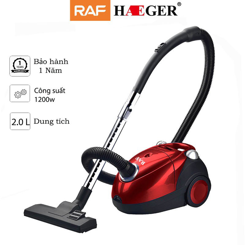 Máy hút bụi cầm tay,máy hút bụi công nghiệp RAF- 1200W hút sạch chỉ với 1 lần hút [BẢO HÀNH 12 THÁNG]