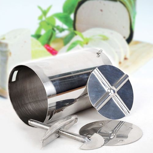Khuôn làm giò xào inox 1kg , khuôn làm giò chả, khuôn ép giò thủ - dụng cụ làm giò