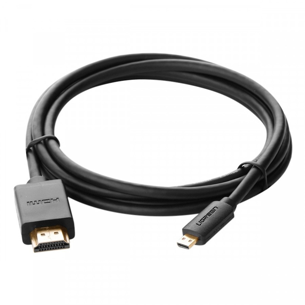 Cáp chuyển đổi micro hdmi sang hdmi dài 2m ugreen 30103.
