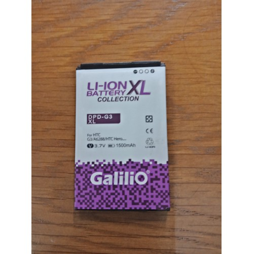 Pin htc twin160 / htc g3 / htc hero / hiệu gallio