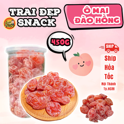 Ô Mai Đào Hồng Trai Đẹp 400G
