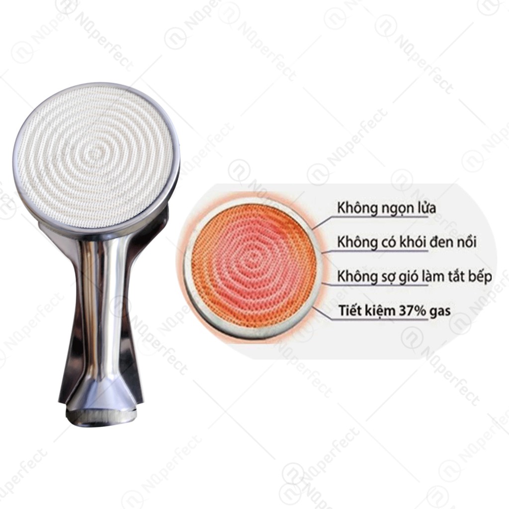 Ống điếu inox bếp gas hồng ngoại Fujishi FJ-H11-HN FJ-H12-HN FJ-220-iHN FJ-3390HN.. 94mm chính hãng giá sỉ