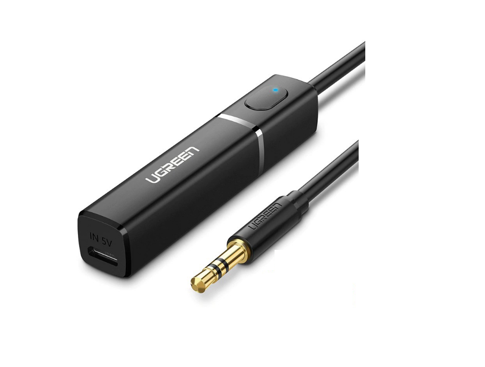 Bộ phát âm thanh bluetooth 5.0 qua cổng 3.5mm ugreen 40761