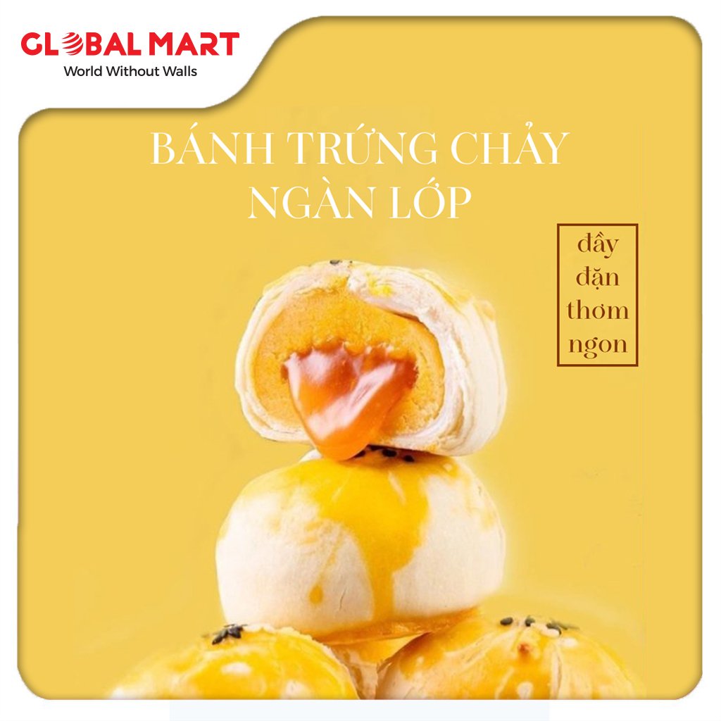 Bánh Trứng Chảy Ngàn Lớp 500g (10 cái)
