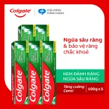 Bộ 5 Kem đánh răng Colgate ngừa sâu răng răng chắc khỏe 100g/tuýp