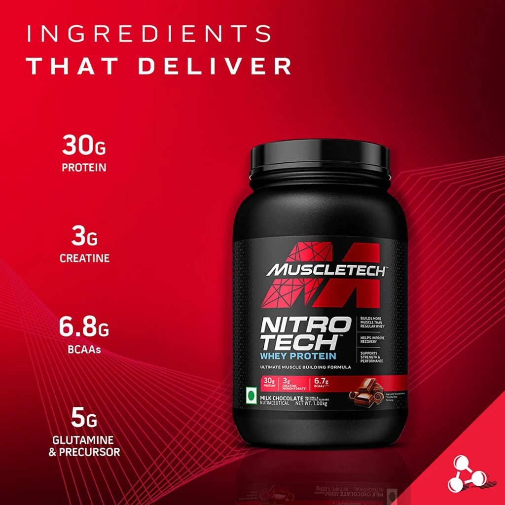 Sữa Tăng Cơ Giảm Mỡ Nitrotech Whey Protein