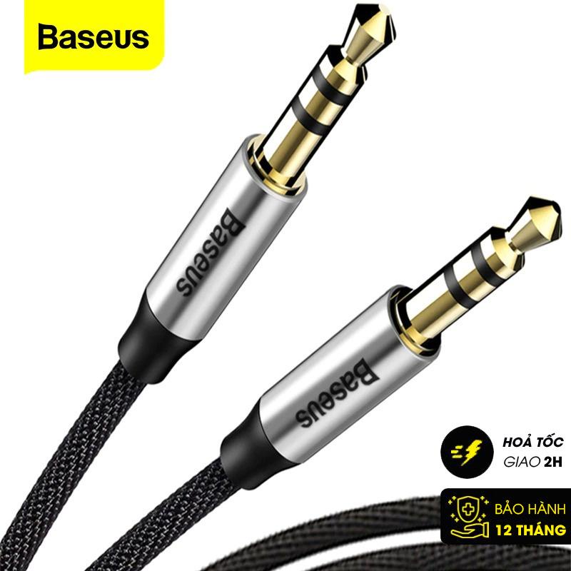 Dây cáp âm thanh chất lượng cao aux audio 2 đầu 3.5 - baseus m30