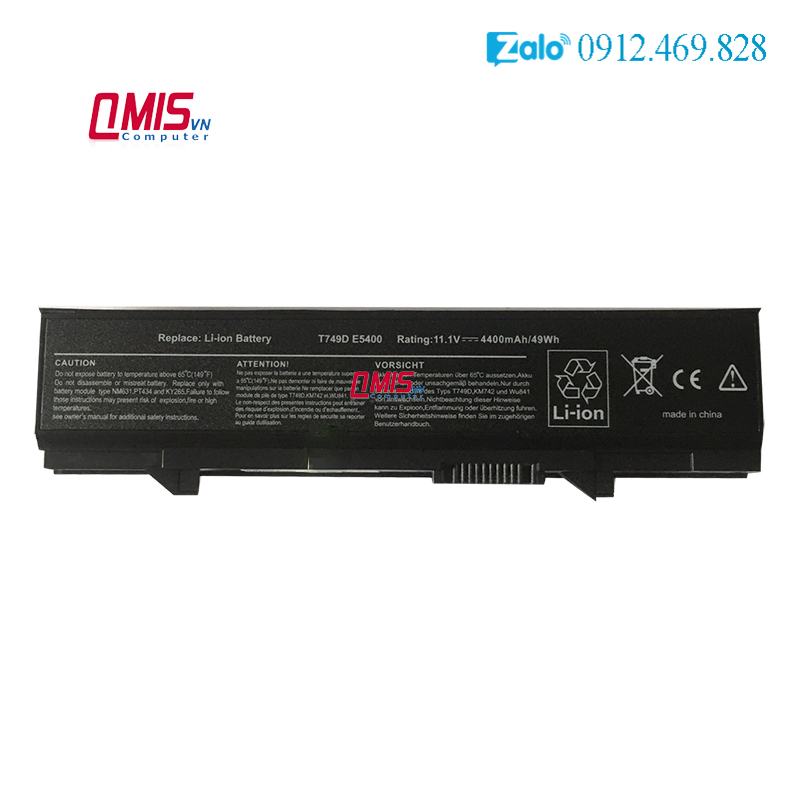 Pin laptop Dell Latitude E5400 E5410 E5500 E5510 – E5400 – 6 CELL