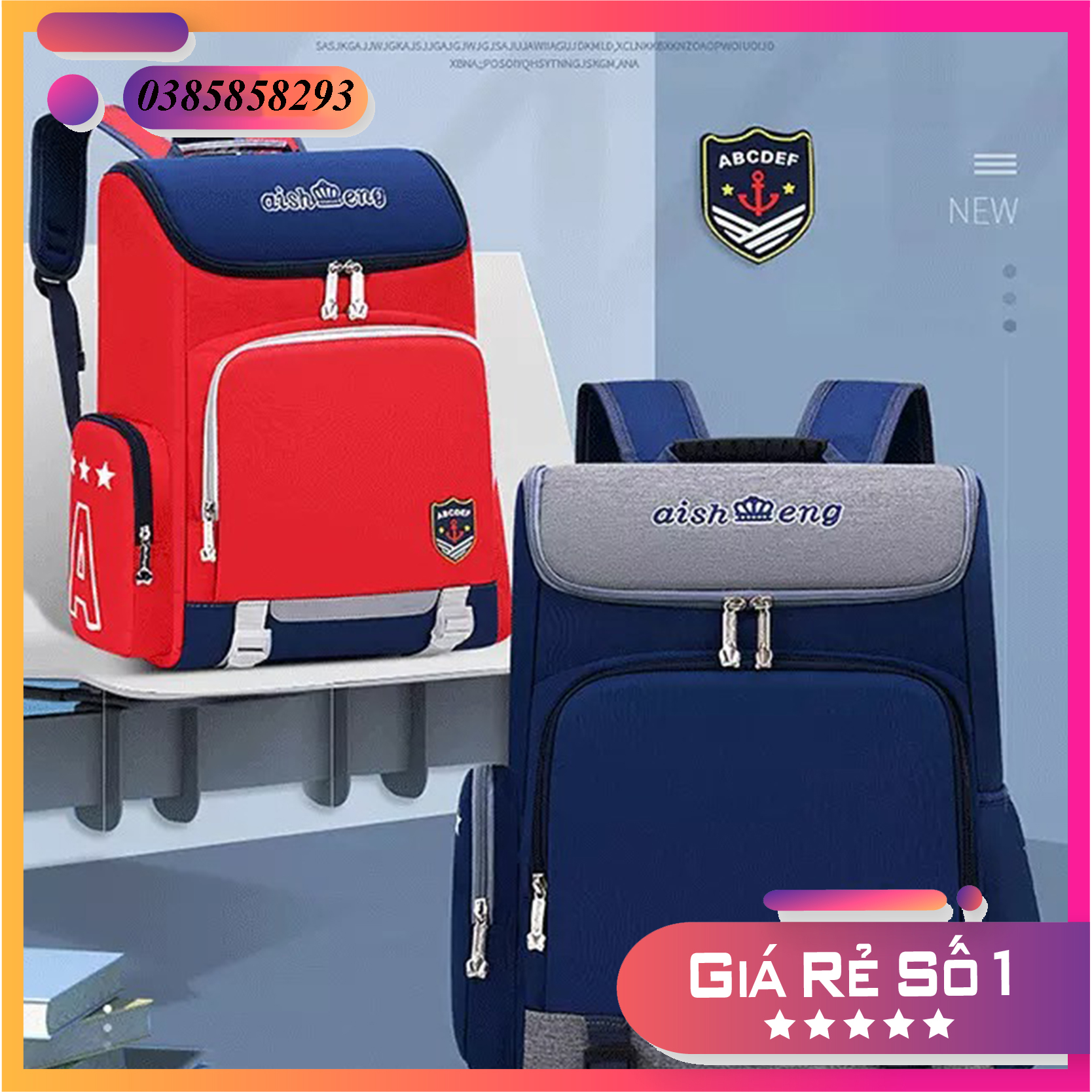 [Size 42cm- ĐỦ MÀU CHO BÉ TRAI BÉ GÁI] [ HÀNG CAO CẤP ] Cặp Balo Đi Học Chống Gù Lưng Cho Trẻ Em Cấp 1 2 Mẫu Mới 2021 - Cặp Học Sinh tiểu học trung học lớp 3-9 - Siêu Nhẹ - Phản Quang - Chống Nước - Thấm Mồ Hôi Tốt