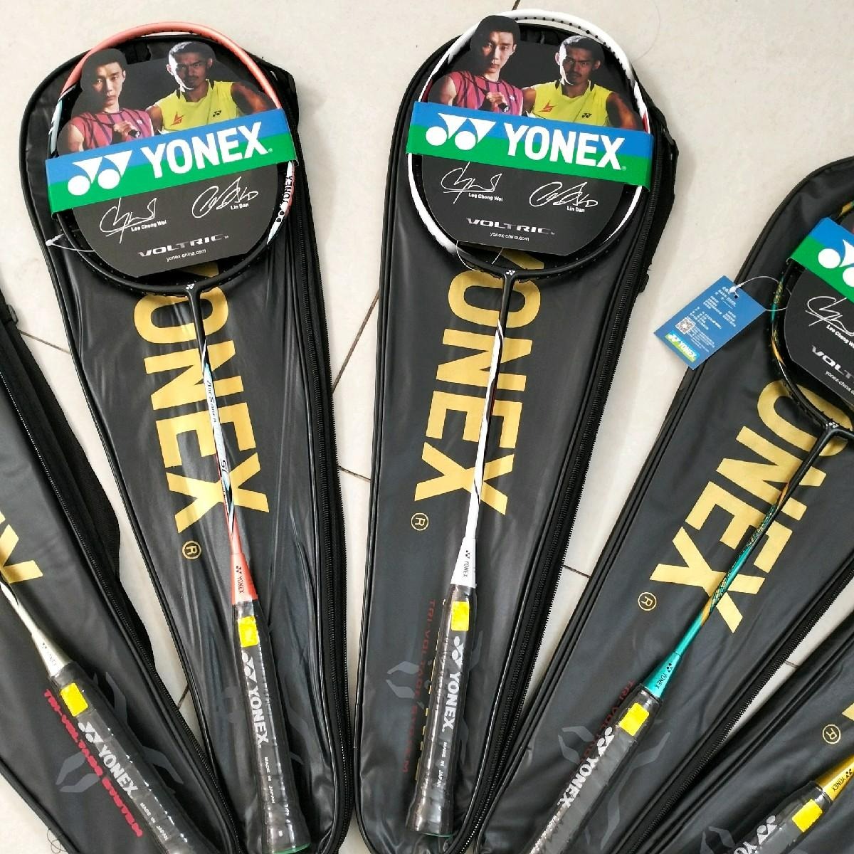Vợt cầu lông *Yonex căng sẵn 10kg , khung carbon cao cấp, tặng kèm bao vợt và quấn cán