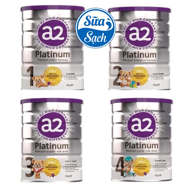 (Date mới - Air) SỮA BỘT A2 PLATINUM SỐ 3 CỦA ÚC 900GR