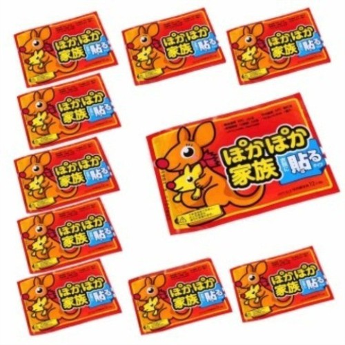 Túi 10 miếng dán giữ nhiệt con chuột túi