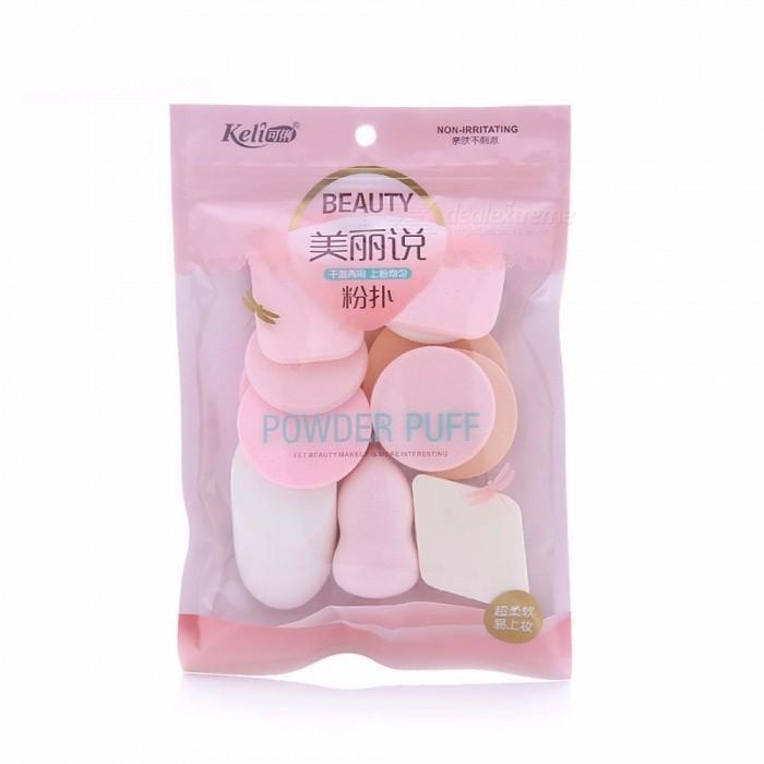 Combo 13 miếng bông phấn bông tán kem nền