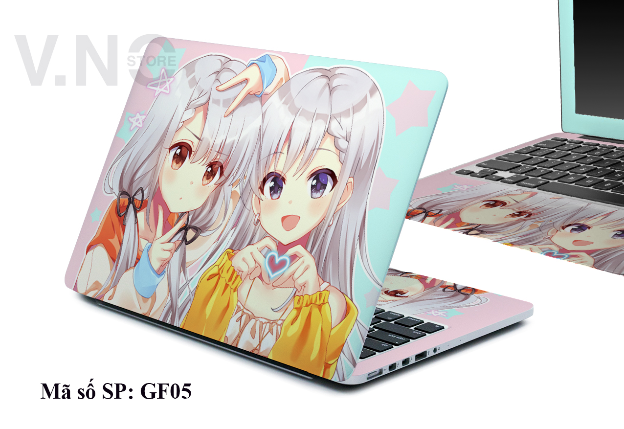 [HCM]DECAL laptop V.NO SKIN cho các dòng máy dell/asus/acer/macbook/. . .