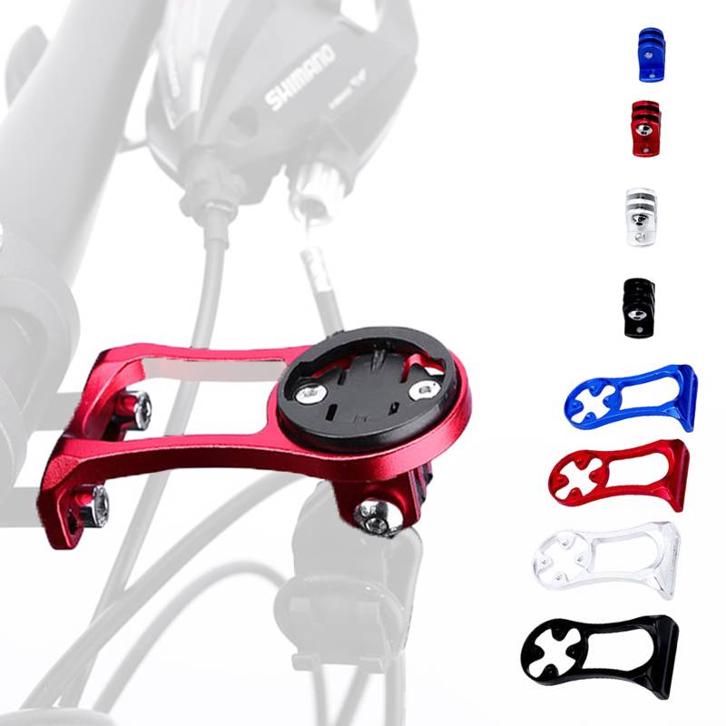 TrekTribe Giá đỡ máy tính Xe Đạp Giá đỡ đèn mở rộng cho Garmin bryton Cateye Cyclo xe đạp đường trường xe đạp leo núi Giá đỡ đồng hồ bấm giờ GPS dụng cụ đạp xe