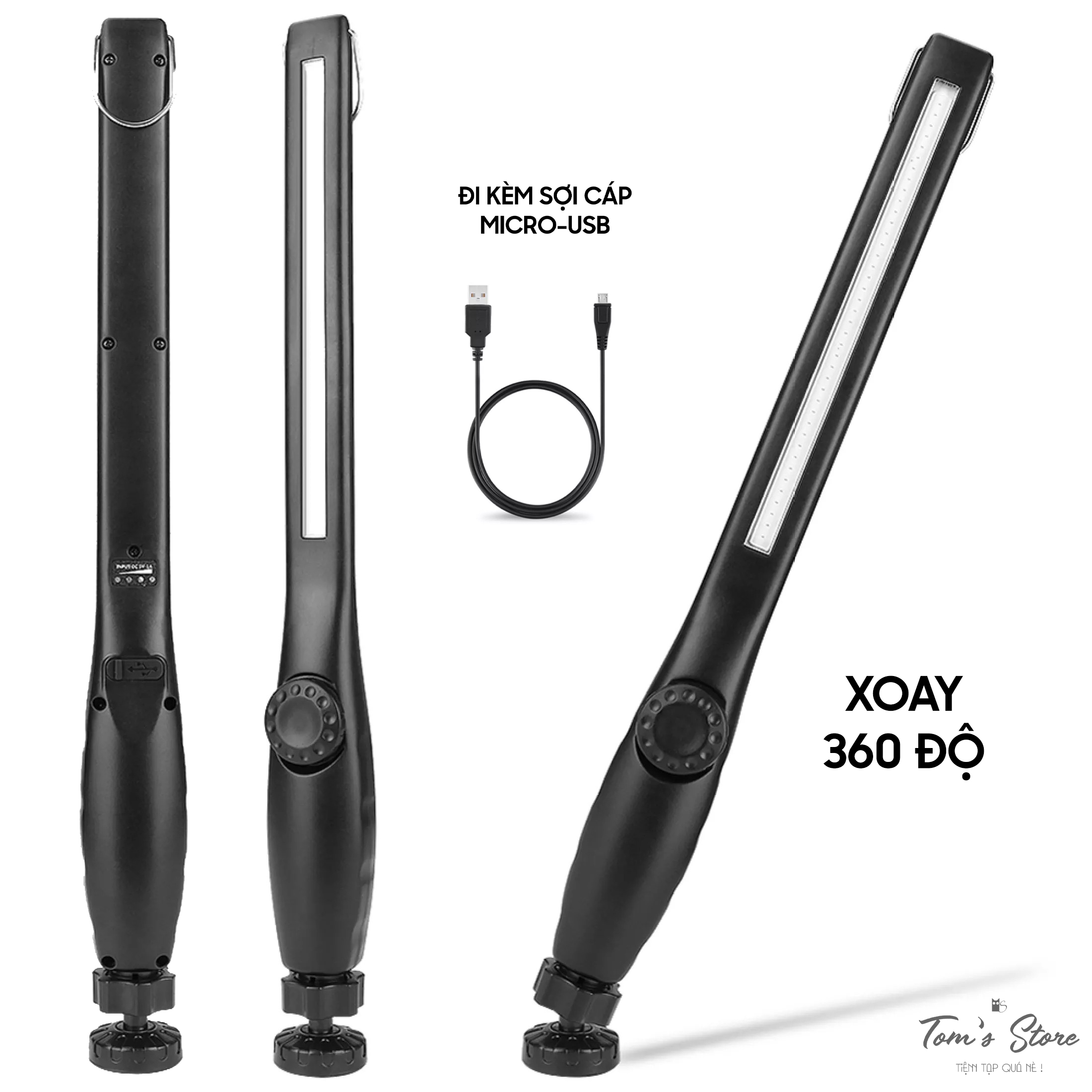 Đèn UV Diệt Khuẩn Cầm Tay Dạng Que - Khử Trùng Bằng Tia Cực Tím 30 LED (2021)