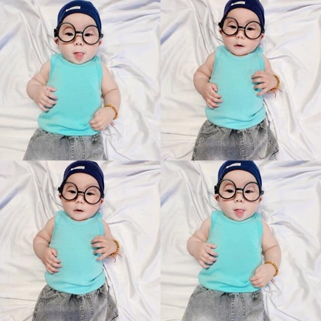 [HCM]Combo 5 áo balo bé trai - com bo 5 cái 5 màu ngẫu nhiên khác nhau hàng xuất dư size 0 cho bé từ 5 - 08kg