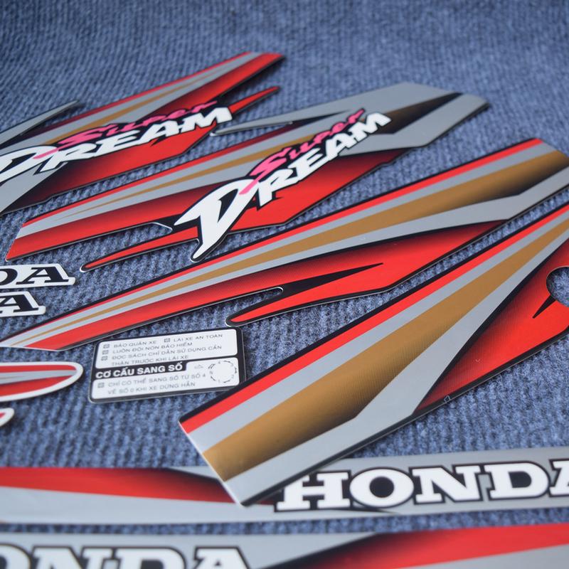 [HCM]TEM DÁN XE MÁY DREAM 1997  TEM 3 LỚP DÁN XE MẤU MỚI NHIỀU MÀU SẮC