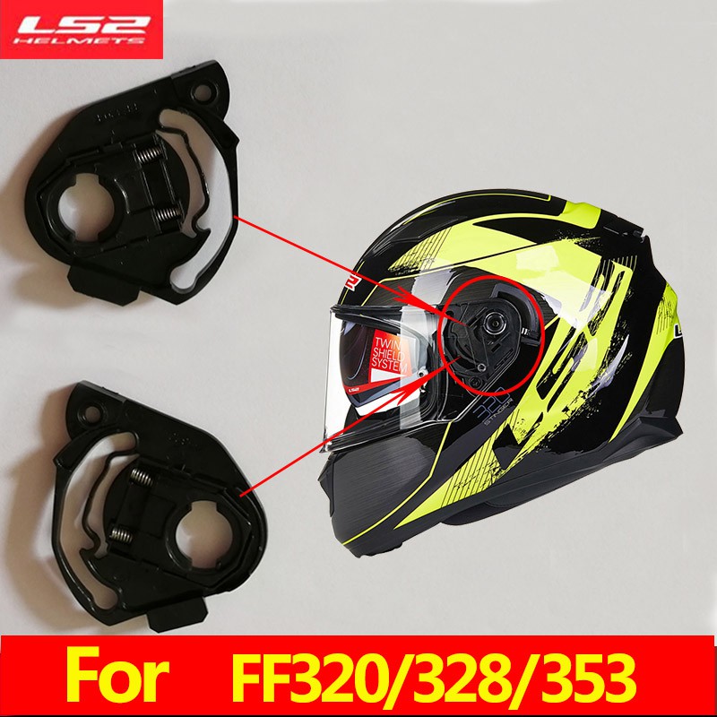 Khóa kính mũ bảo hiểm LS2 FF353 FF320  bát kính, Chốt kính mũ LS2 FF353