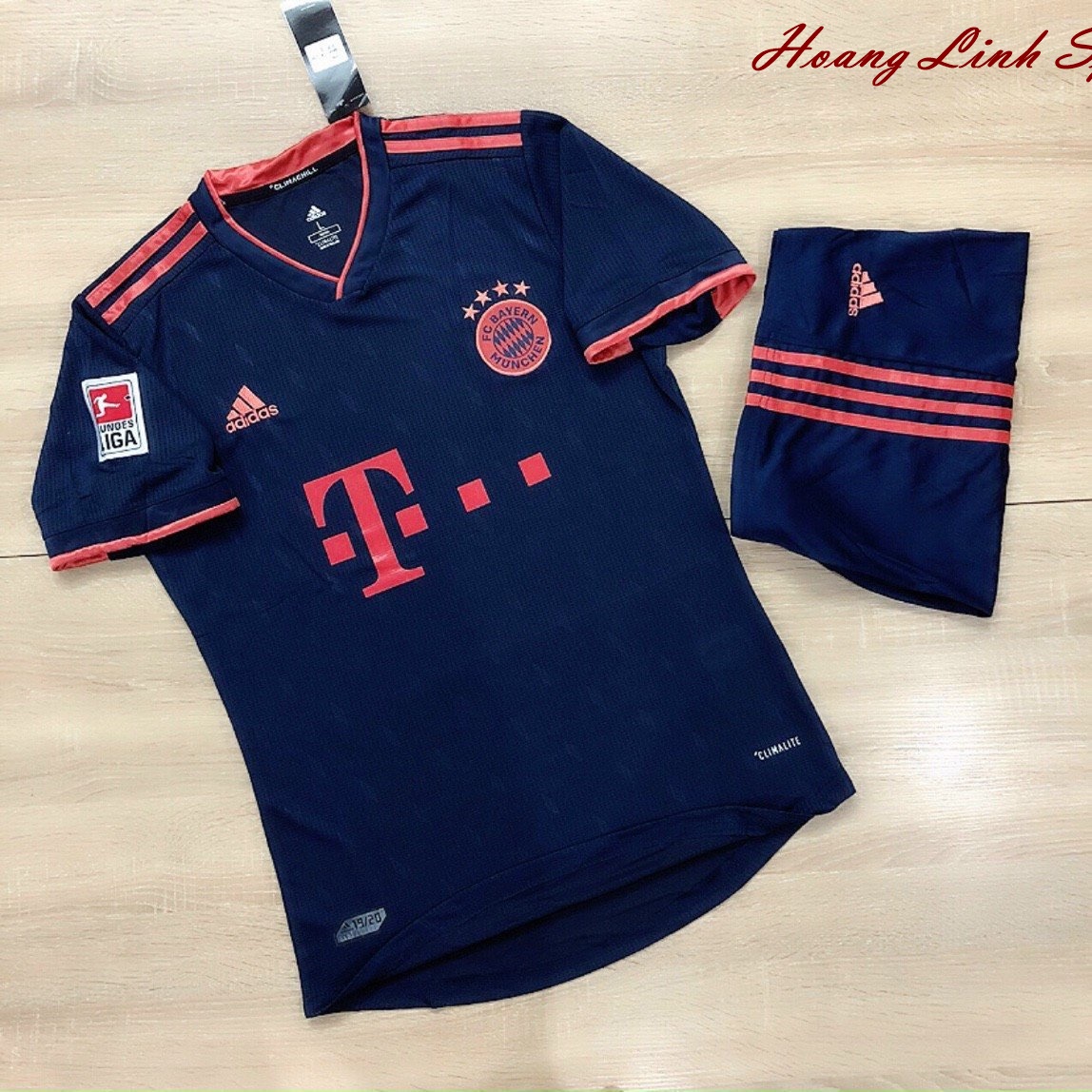 Áo Bóng Đá CLB Bayern Munich  -Mẫu Sân Khách 2021 -Bản Thi Đấu-Chất Vải Polyester Thái