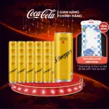 [SIÊU SALE ] Lốc 24 Lon Nước giải khát Schweppes Nước Tonic 320ml/Lon Sale 8.8 Coca-Cola Chính Hãng_LD