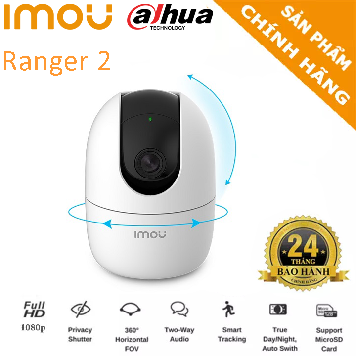 Camera Giám Sát IMOU A22EP 2.0MP Full HD 1080P, Trong Nhà, Có Theo Dõi Thông Minh