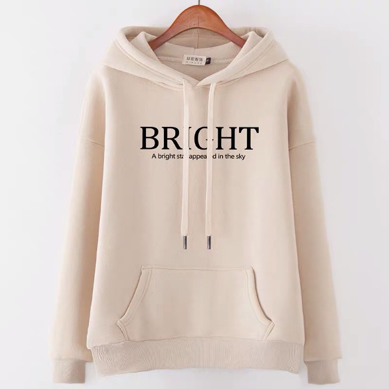 Áo hoodie hit trend in chữ bricht