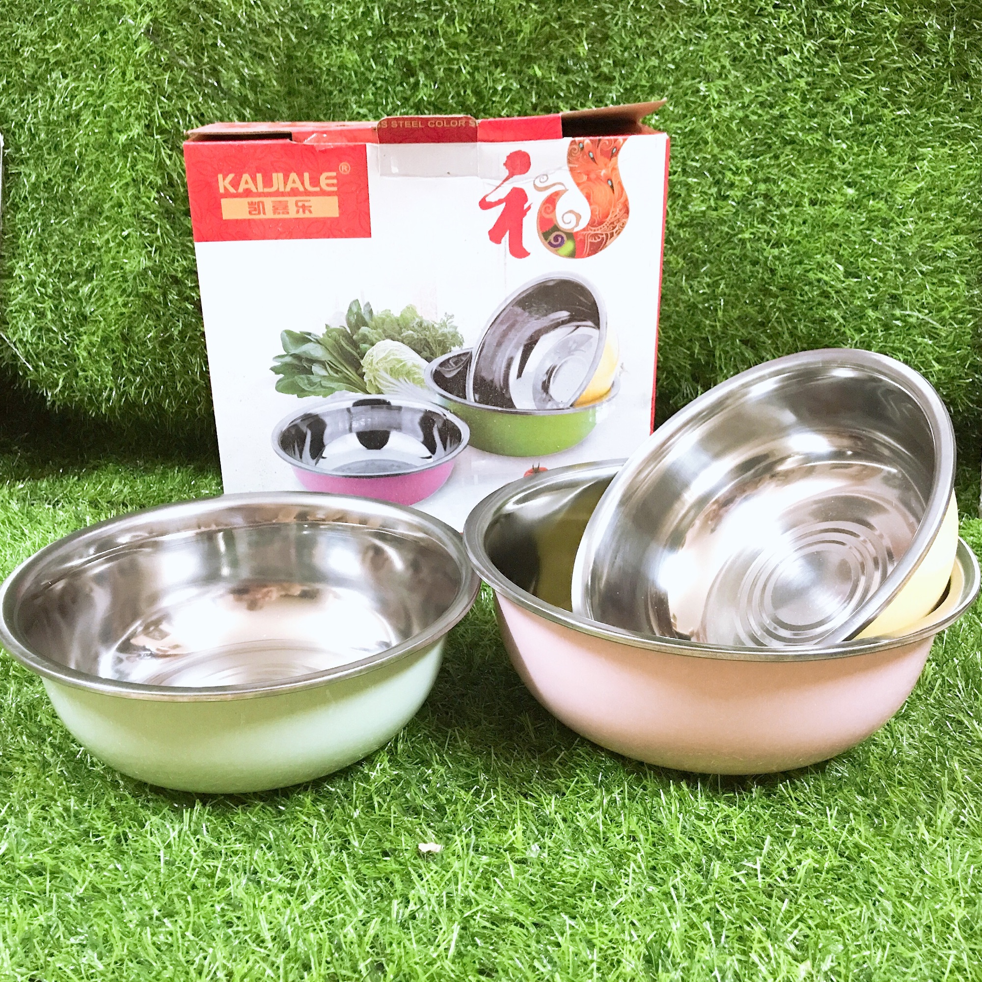 Bộ bát salad 3 chiếc size 22-24-26cm