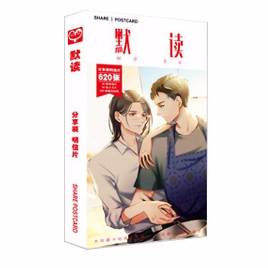 Postcard Mặc ngôn Đam mỹ 620 ảnh hộp ảnh bộ ảnh có ảnh dán sticker + lomo + postcard bưu thiếp