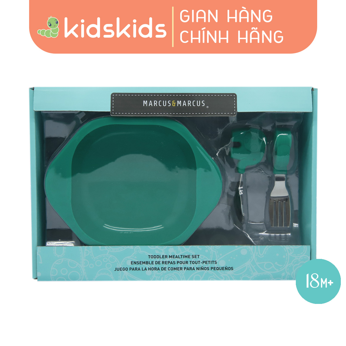 Bộ đồ dùng ăn dặm Toddler Marcus & Marcus - Ollie