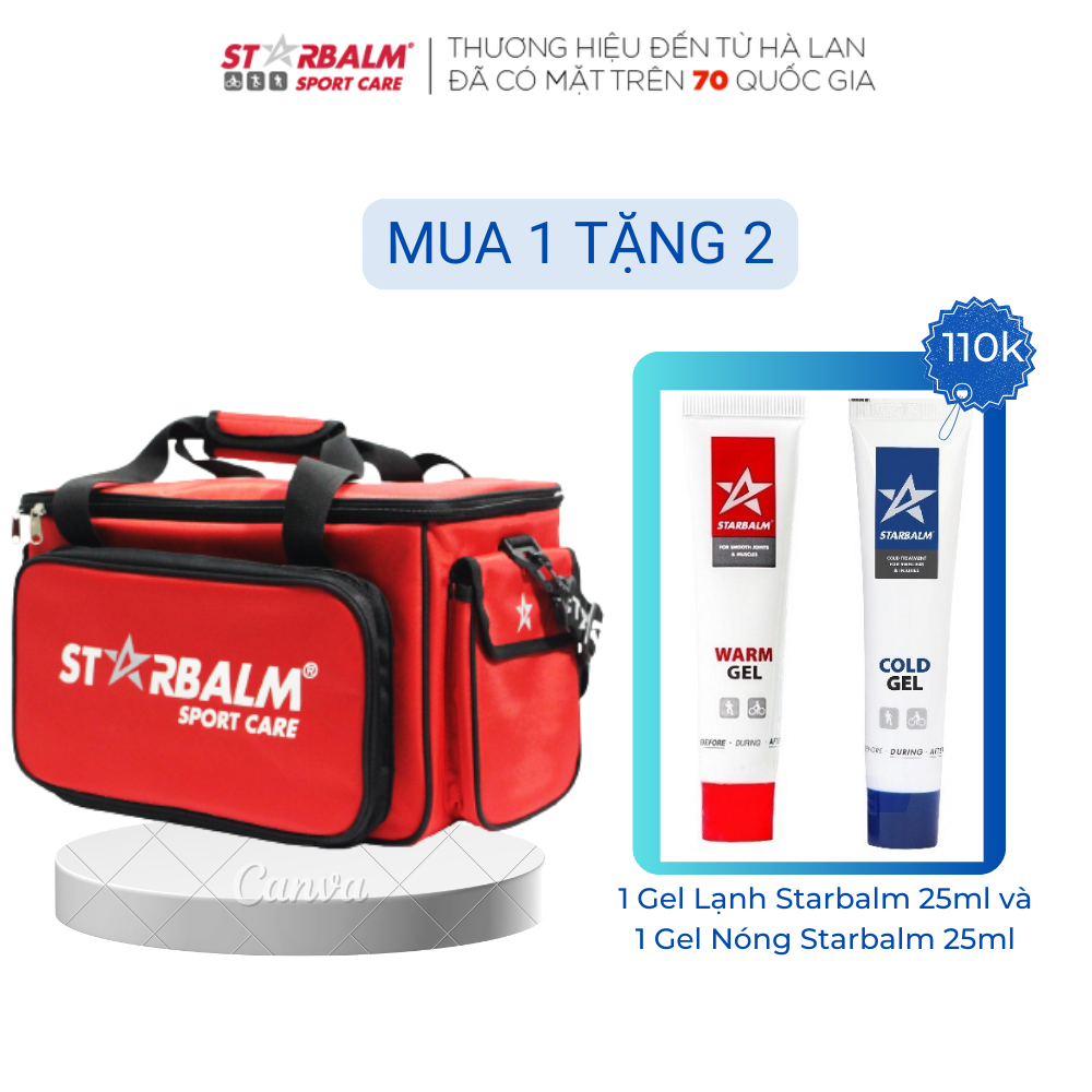 Túi Cứu Thương Cao Cấp Starbalm, Túi Y Tế, Túi Y Tế Đội Nhóm, Túi Y Tế Nhiều Ngăn Tháo Lắp Dễ Dàng