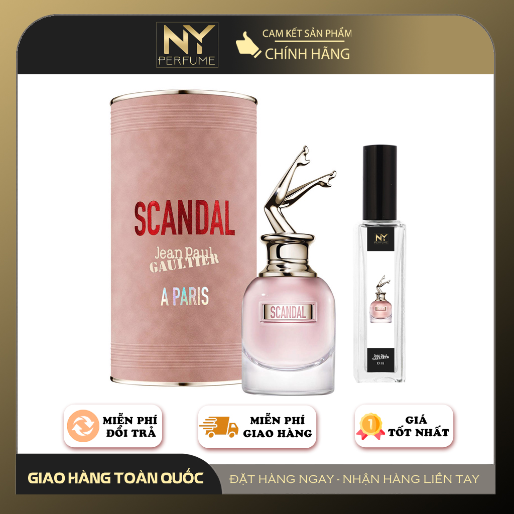 Nước Hoa Nữ Jean Paul Gaultier Scandal A Paris - Dạng chiết 10ml