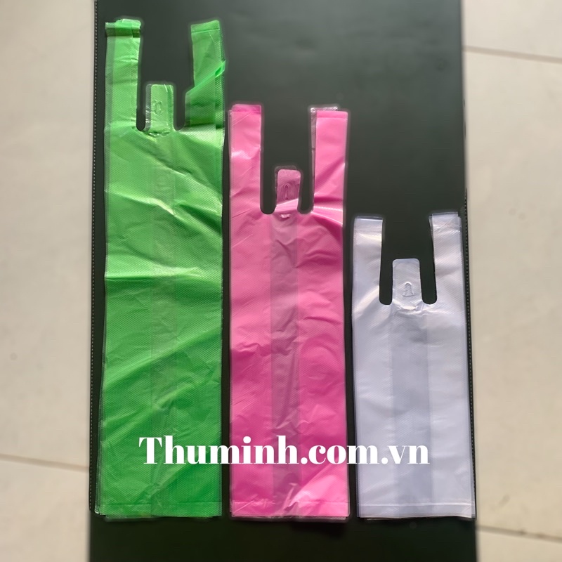 1kg túi xốp đựng 1 ly, 2 ly, 3 ly trắng / màu zin gai